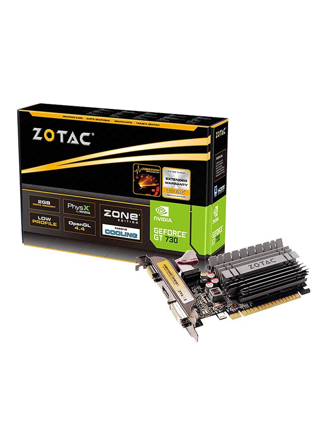 GT 730 Graphic Card Black