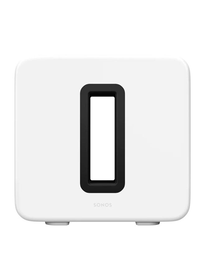 Sub (Gen 3) -The Wireless Subwoofer for Deep Bass SUBG3AU1WHT White