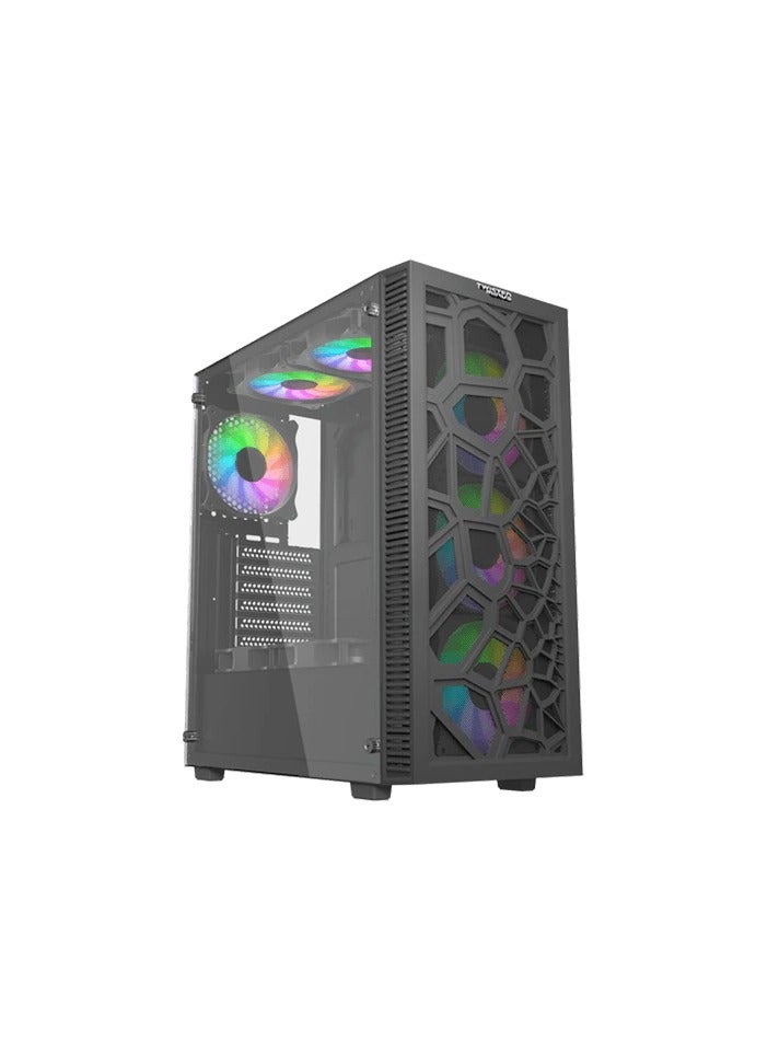 Twisted Minds 03 Spider Mid Tower Gaming Case - Black