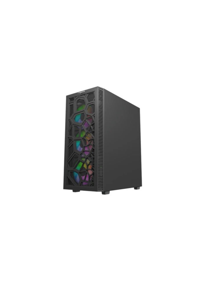 Twisted Minds 03 Spider Mid Tower Gaming Case - Black