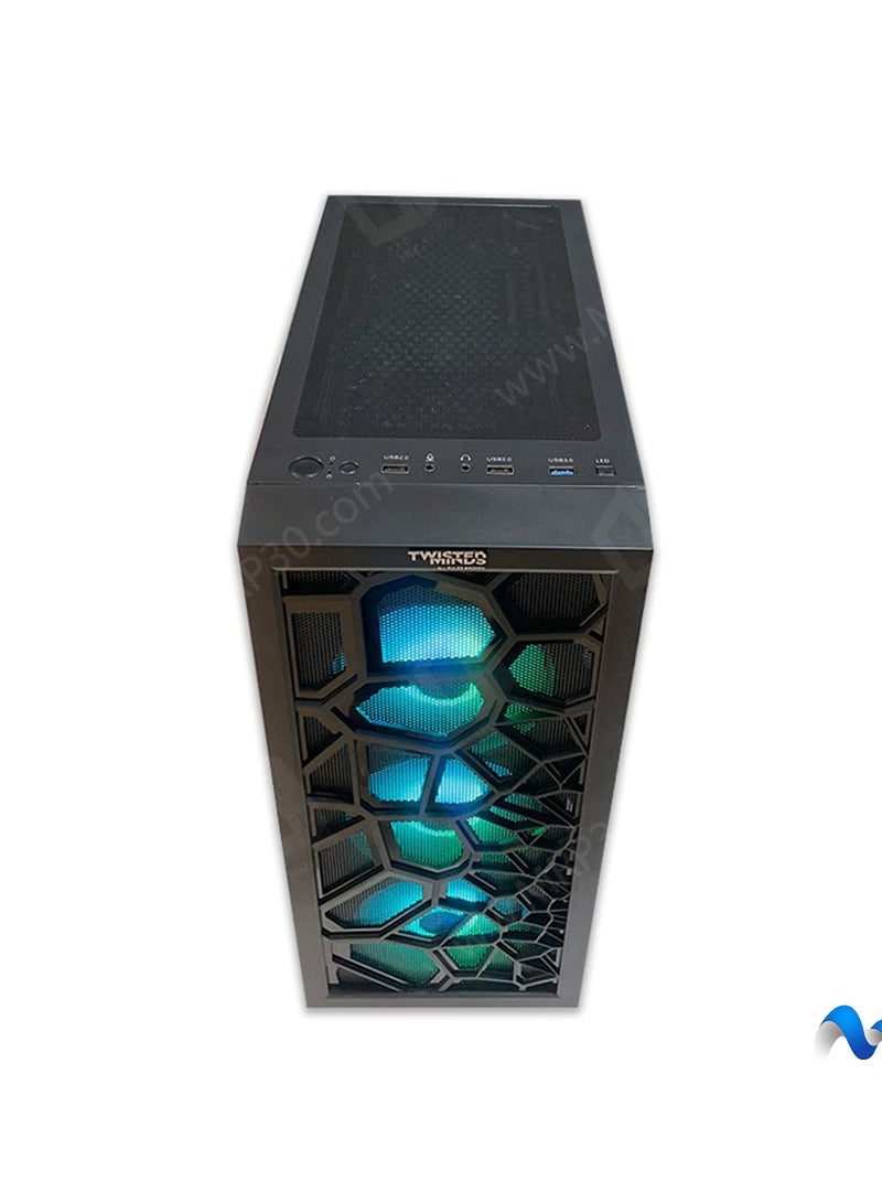 Twisted Minds 03 Spider Mid Tower Gaming Case - Black