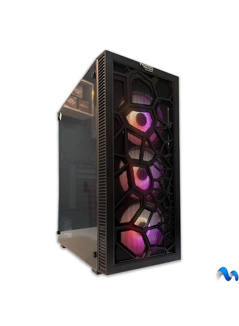 Twisted Minds 03 Spider Mid Tower Gaming Case - Black