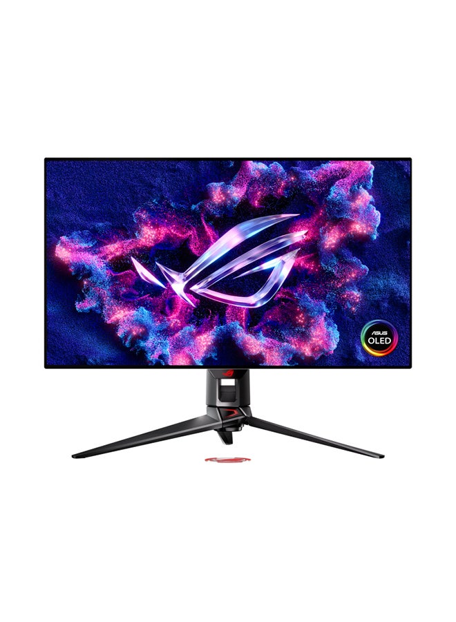 ROG Swift OLED PG32UCDP gaming monitor ― 32-inch (31.5 inch viewable) WOLED panel, dual mode (4K 240Hz or FHD 480Hz), 0.03 ms (GTG), G-SYNC® compatibility, custom heatsink Black