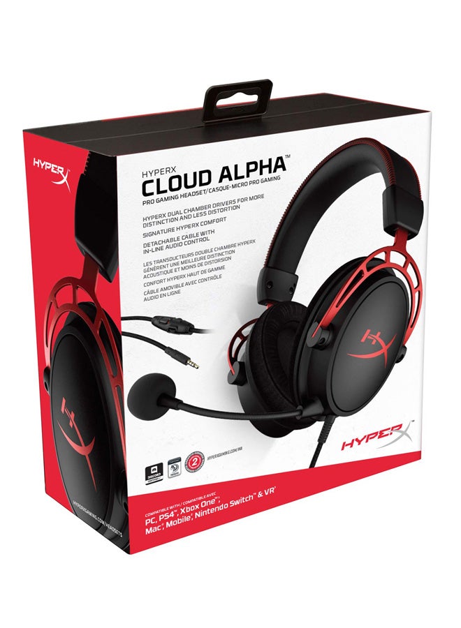 Cloud Alpha Gaming Headset For PS4/PS5/XOne/XSeries/NSwitch/PC