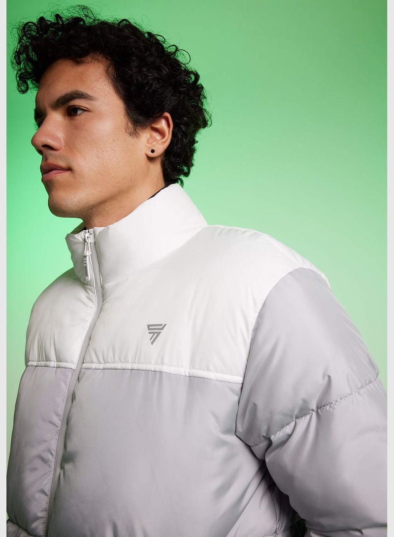 Man Oversize Fit Long Sleeve Jacket