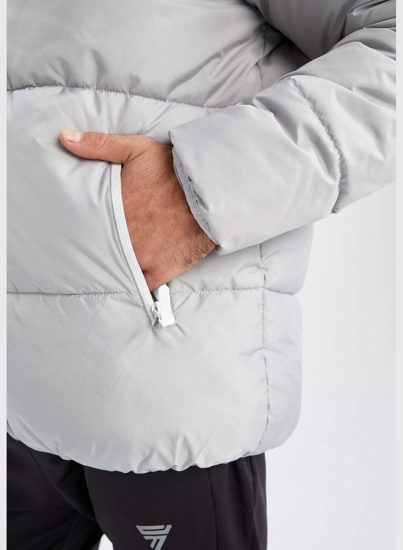 Man Oversize Fit Long Sleeve Jacket
