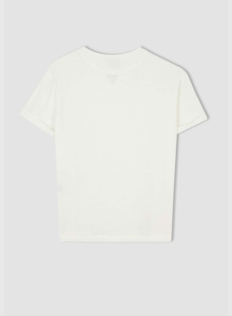 Regular Fit V-Neck Short Sleeve Shirt