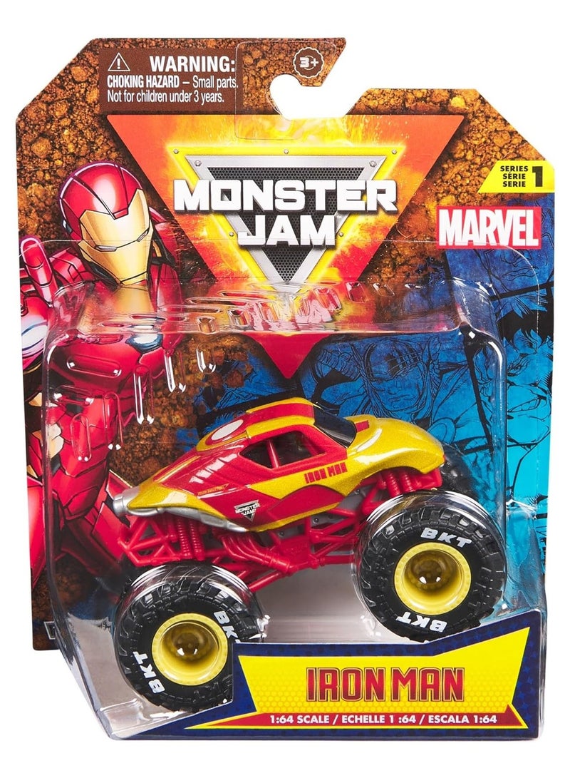 Marvel 1:64 Scale Diecast Series 1 Monster Truck Assortment