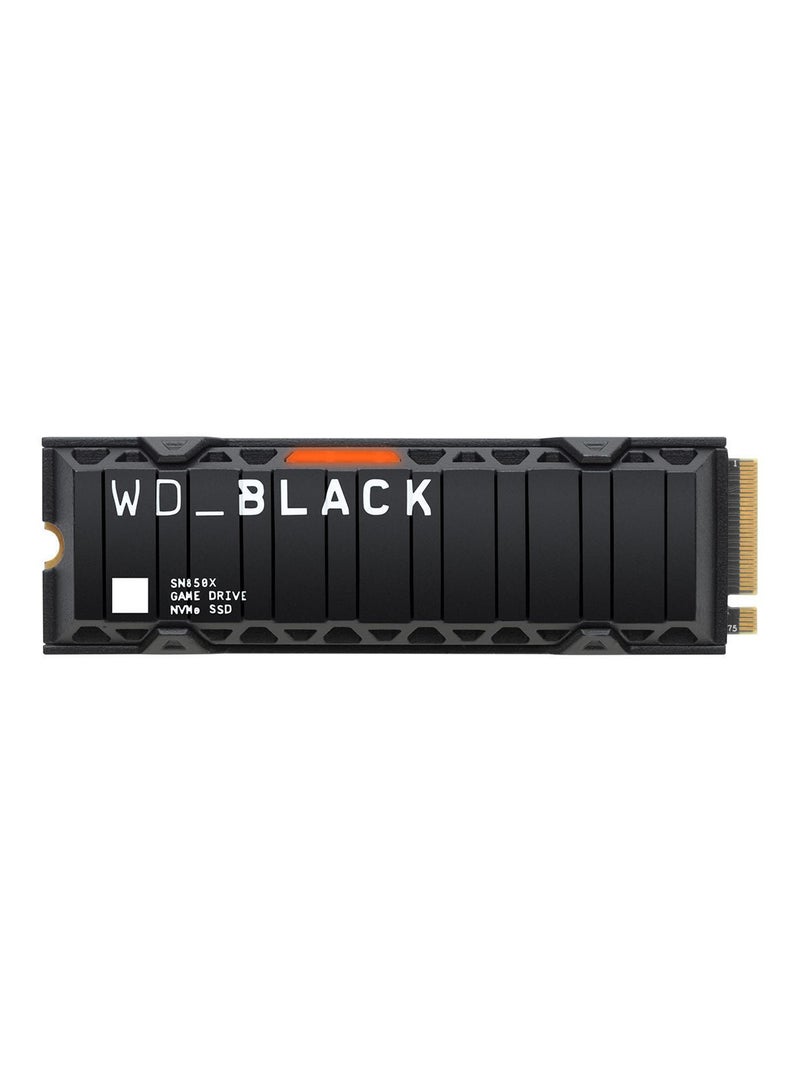 SN850X NVMe PCIe 4.0 Gaming Internal SSD with Heatsink, Up to 7300 MB/s Sequential Read & 6600 MB/s Write Speeds, M.2 2280, 1.75 Million Hours MTTF, 12000TB Endurance | WDS200T2XHE 2 TB