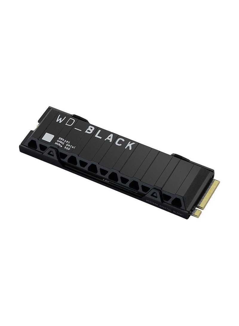 SN850X NVMe PCIe 4.0 Gaming Internal SSD with Heatsink, Up to 7300 MB/s Sequential Read & 6600 MB/s Write Speeds, M.2 2280, 1.75 Million Hours MTTF, 12000TB Endurance | WDS200T2XHE 2 TB