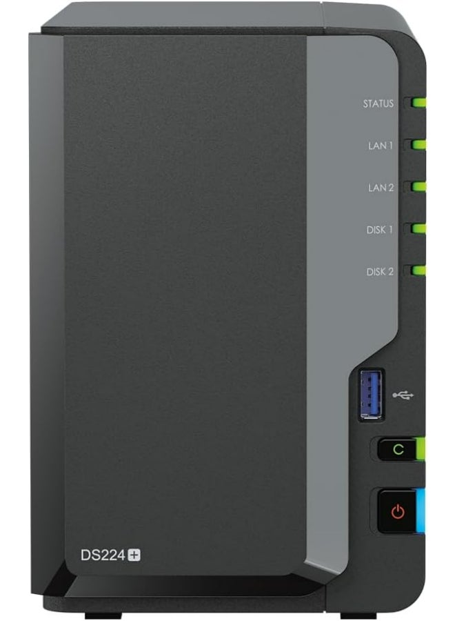 DiskStation DS224+ 2 Bay Desktop NAS Black