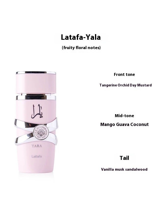 Lattafa Yara EDP 100ml,	Eau De Parfum