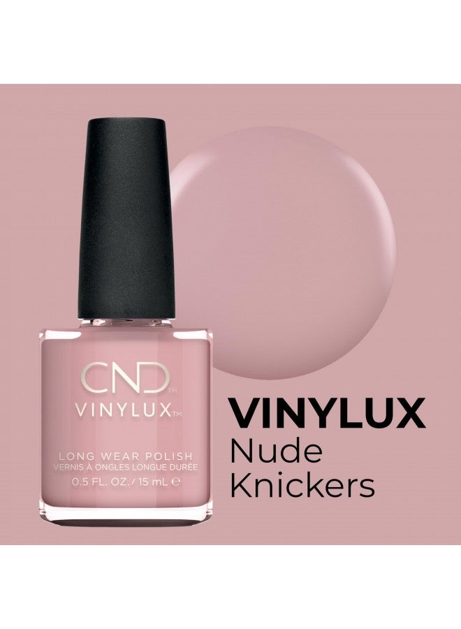 Cnd Vinylux Longwear Nude Nail Polish, Gel-Like Shine And Chip Resistant Color, 0.5 Fl Oz