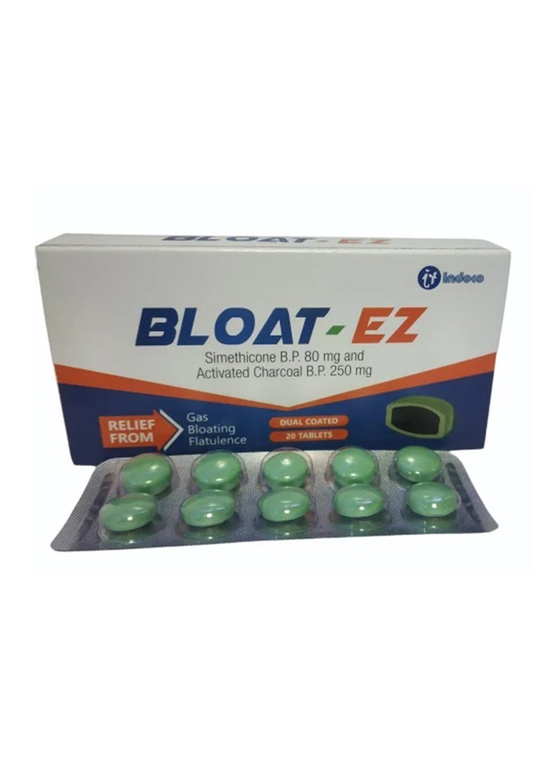 Ez Tablet 20'S Dual Action And Relieves Bloating