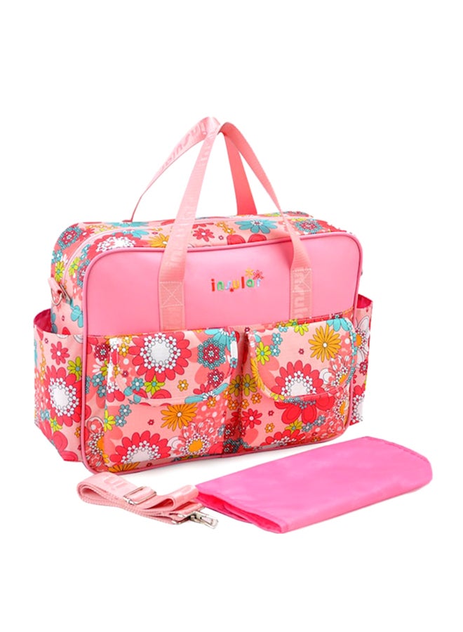 Print Roomy Functional Diaper Bag