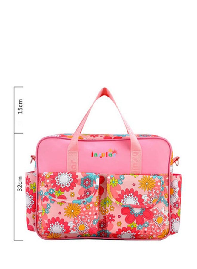 Print Roomy Functional Diaper Bag