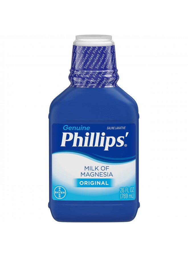 Phillips' Milk of Magnesia Laxative (Original, 26-Fluid-Ounce Bottle)