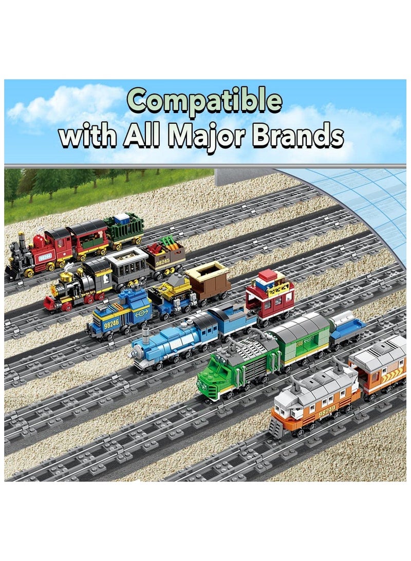 Mini Remote Control Steam Train Sets with Steam,Light,Sounds