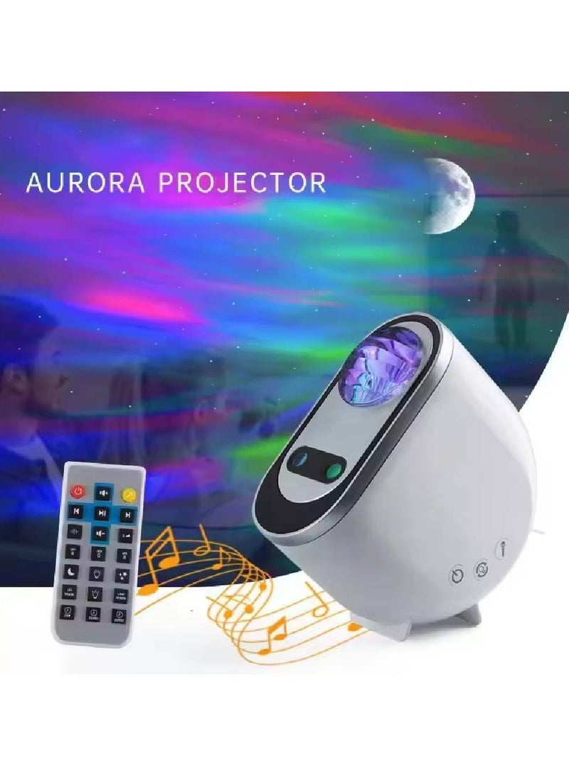 Star Projector RGB led light wave galaxy projector USB charging projector light with remote