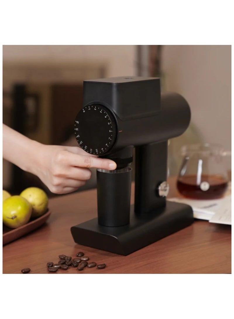 Sculptor 078S Electric Coffee Grinder, 78mm Flat Burr, Suitable for Espresso and Pour Over - Black