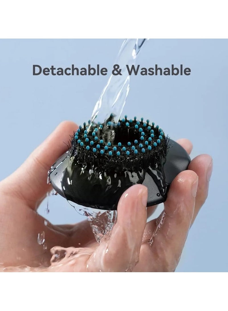 Electric Dandruff Comb Lice Comb Flea Comb Soft Mane Dandruff Brush for Dandruff Removal Electric Flea Comb for Kids Cats Dogs for Long Short Thick and Sparse Hair Soft Hair