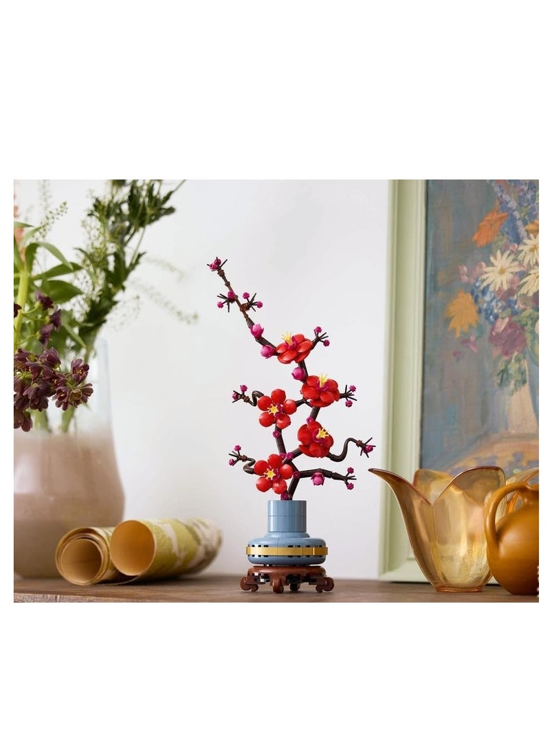 LEGO Icons Plum Blossom Flower Building Set 10369