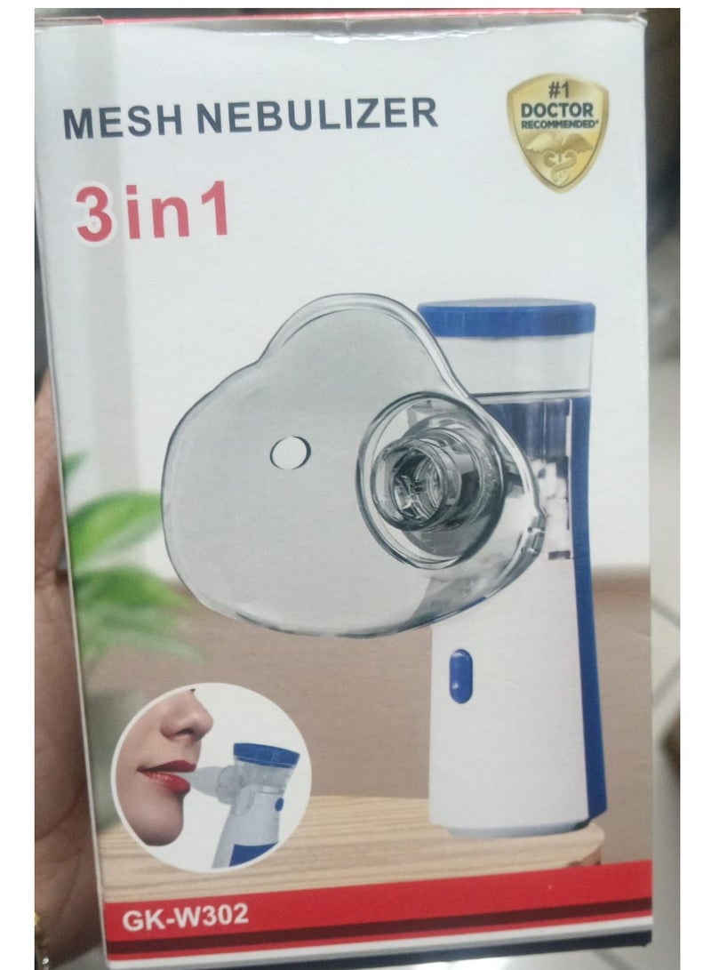 Portable mesh nebulizer for medical care.