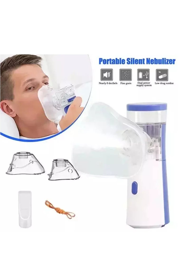 USB Rechargeable Nebulizer Machine with Adjustable Mask