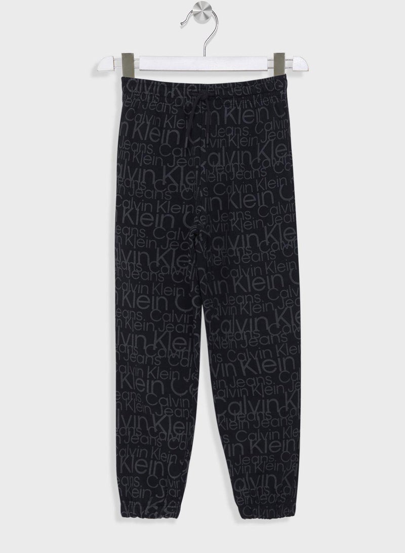 Kids Graphic Joggers