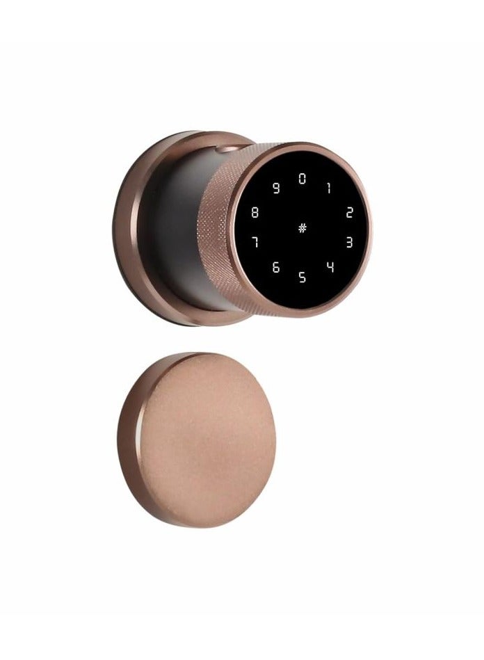 OZ-FDL-11-R Life Smart Lock for Wooden Doors with Google Assistant & Alexa Enabled (without Wi-Fi Gateway, Black) | By Ozone India