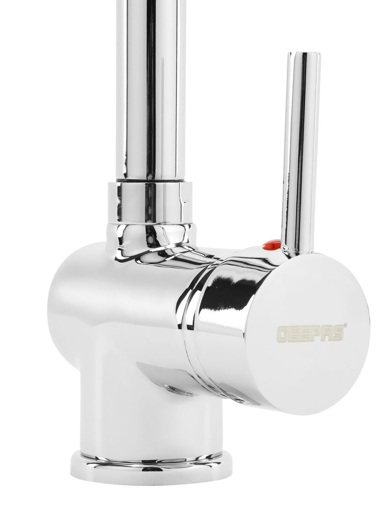 Single Lever Sink Mixer With Deck Mounted Tap for Kitchen and Bathroom