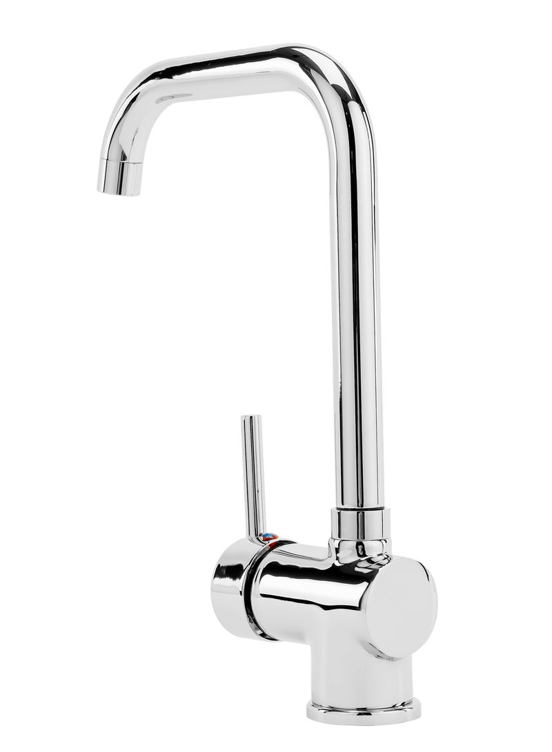 Single Lever Sink Mixer With Deck Mounted Tap for Kitchen and Bathroom