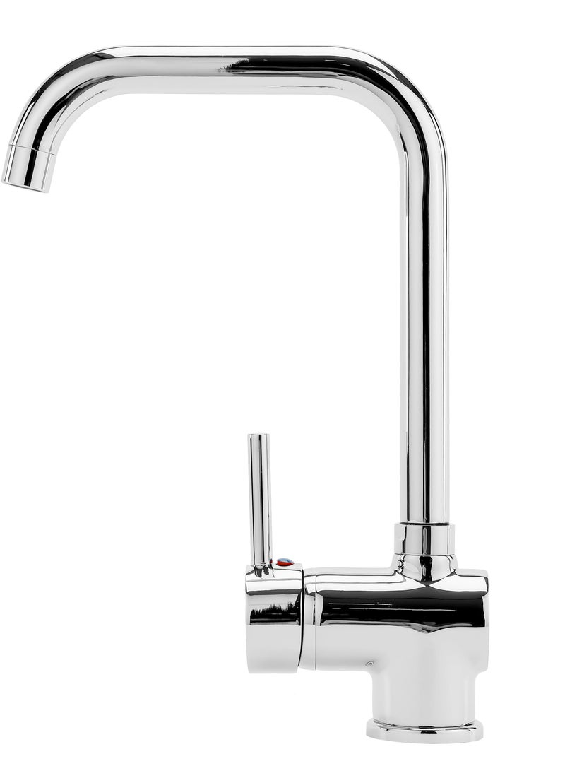 Single Lever Sink Mixer With Deck Mounted Tap for Kitchen and Bathroom