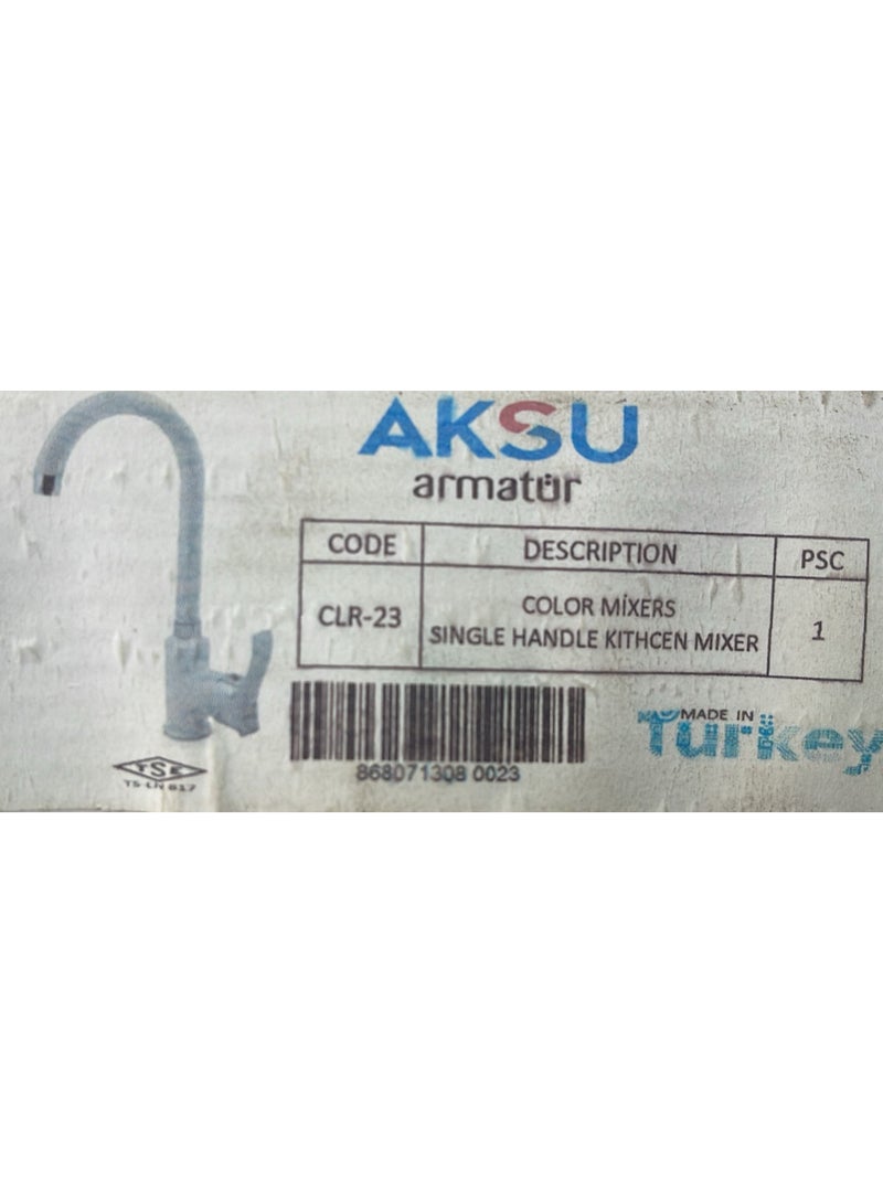 Turkish single handle kitchen mixer model number CLR-23