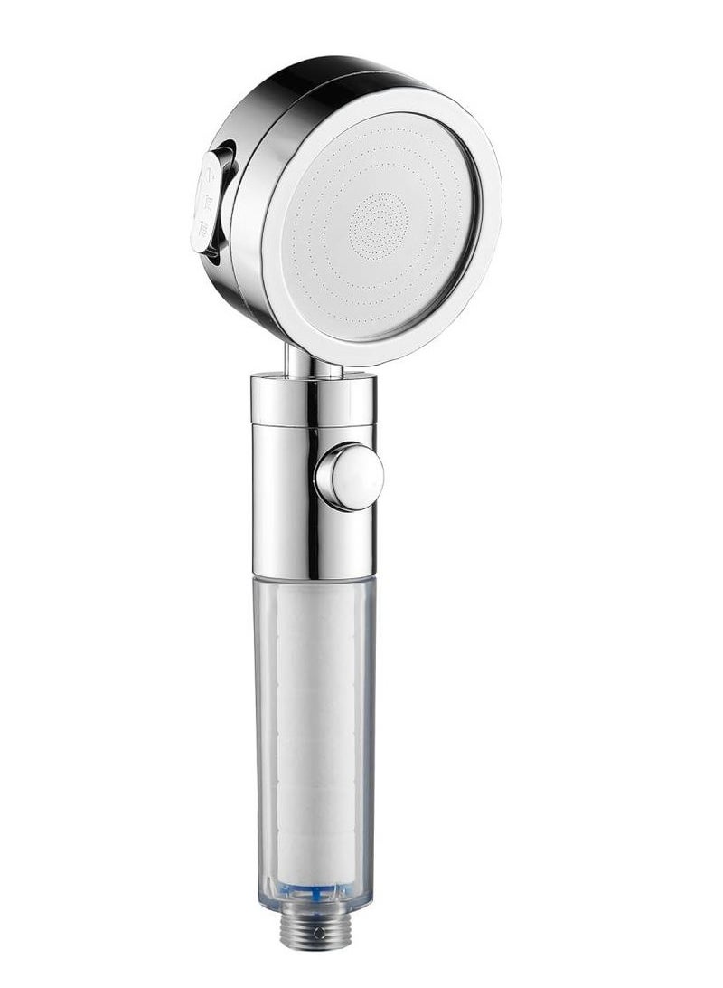 Filtered Hand Held Shower Head High Pressure Help Reduces Hair Loss Boost Skin Remove Chlorine Hard Water Filter Shower Head