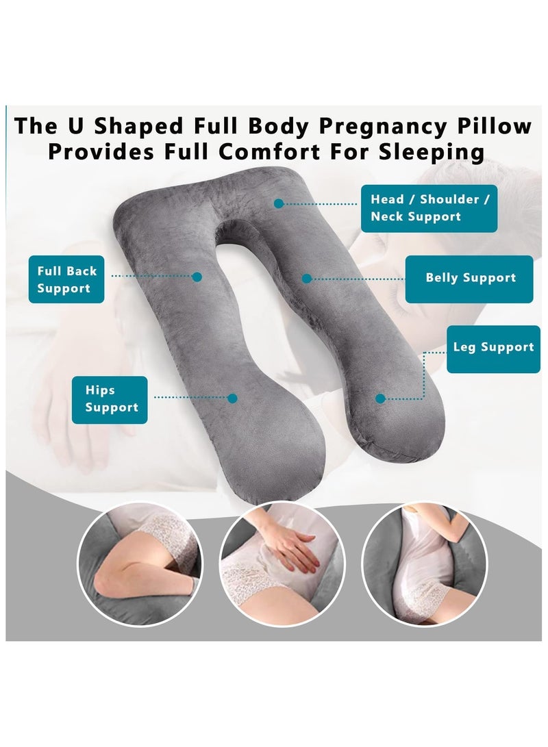 Comfort Pregnancy Maternity Body Support-Nursing U Shape Pillow