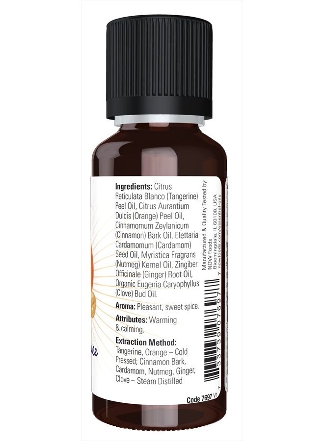 Essential Oils, Pumpkin Spice Oil Blend, Pleasant Sweet Spice Scent With Warm and Calming Attributes, 1-Ounce