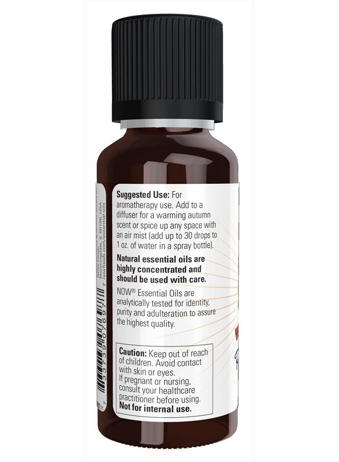 Essential Oils, Pumpkin Spice Oil Blend, Pleasant Sweet Spice Scent With Warm and Calming Attributes, 1-Ounce