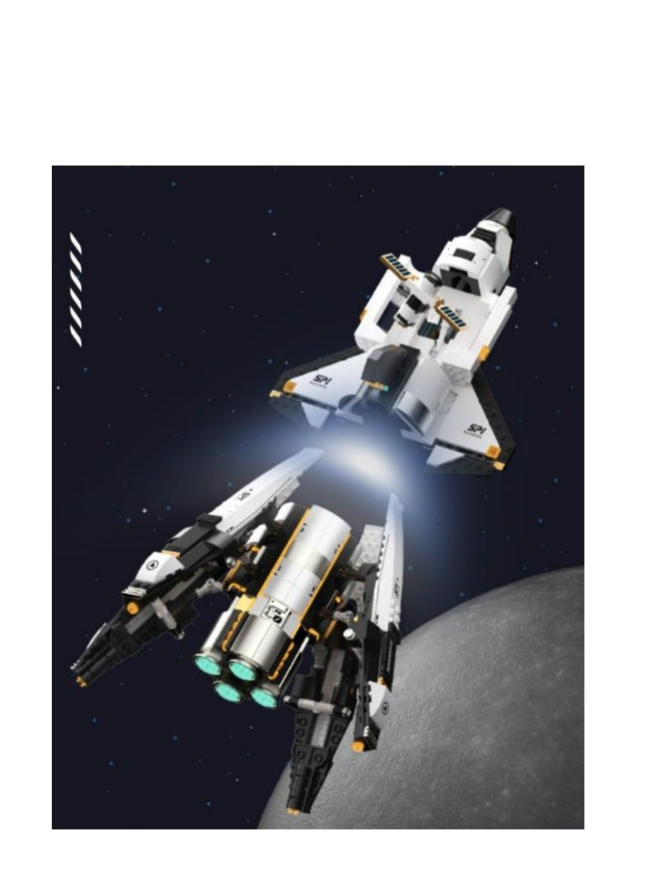 Space Shuttle Children's Puzzle Assembly Building Blocks