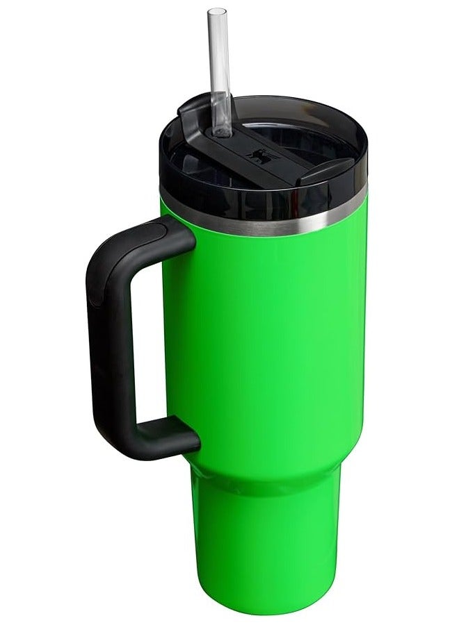 Stanley Insulated mug with straw lid, for water, Iced Tea, Coffee, Juice and Smoothie 40 oz.