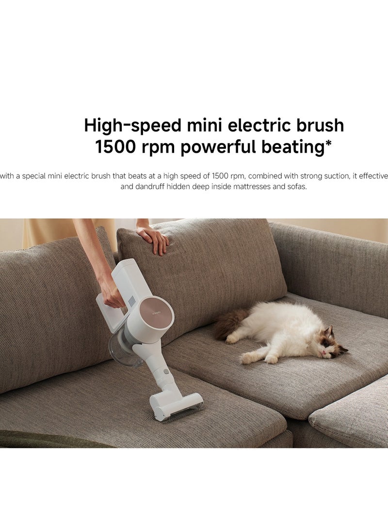 MI Cordless Vacuum Cleaner G20,150AW Maximum Suction Power | LED Searchlight | Ultra-long battery life | 12-cone Dust-air Separation |99.9% High-efficiency Filtering 600 ml 460 W D205 White