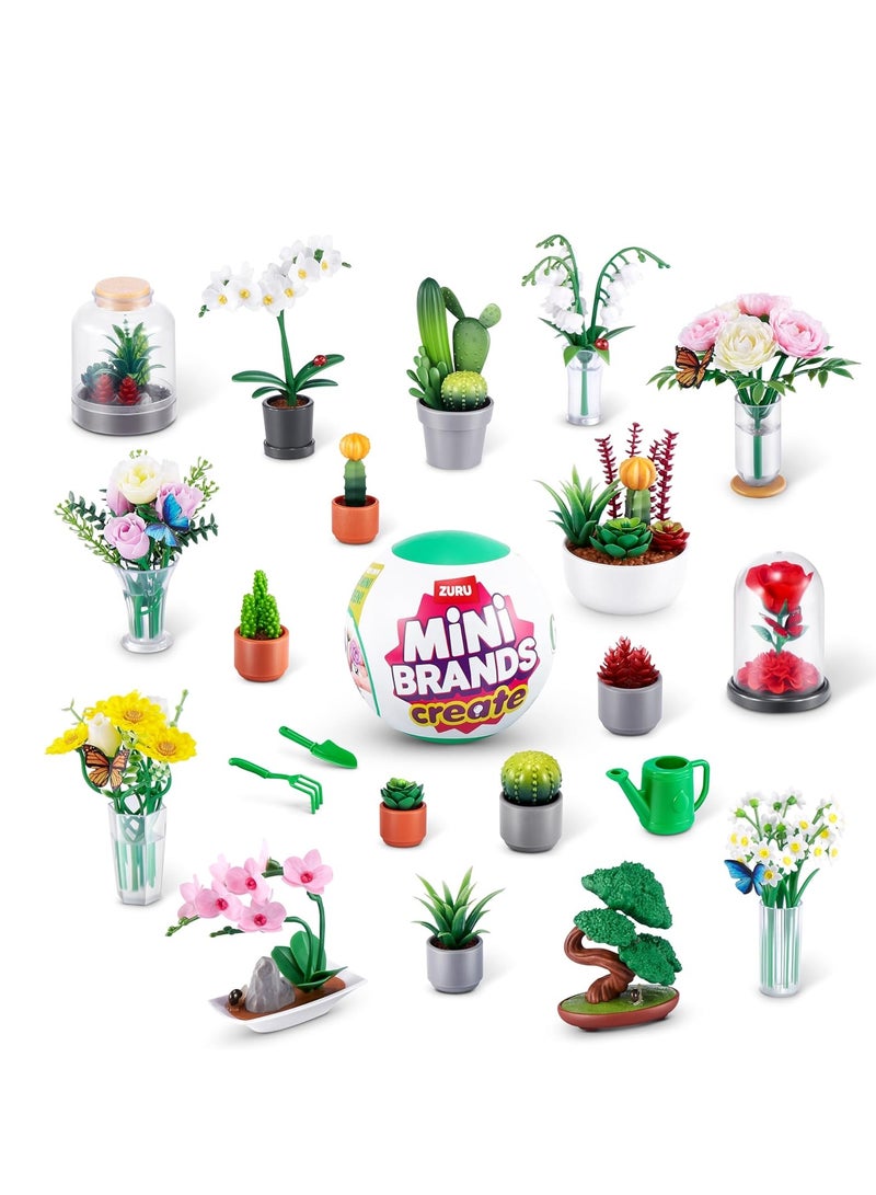 Zuru 5 Surprise Mini Brands Botanical Garden - 1 Piece Only, Assorted/Style May Vary