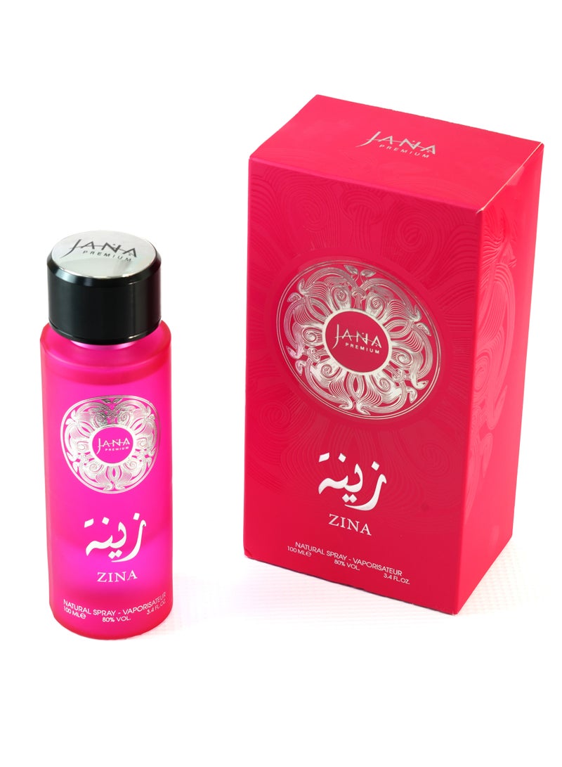 Zina Perfume  Eau de Parfum 100ml - JANA BEAUTY