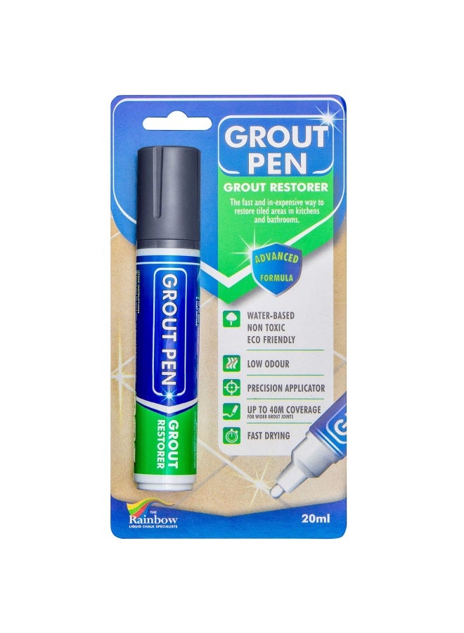 Grout Pen Large Dark Grey Ideal To Restore The Lof Tile Grout Lines