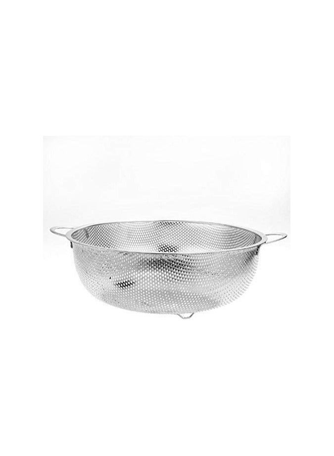 6 piece Vegetable Strainer Sifter Colander Set, Stainless Steel Sink Basket with Handles