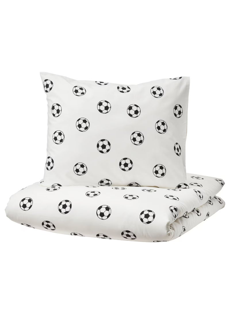 SPORTSLIG Duvet cover and pillowcase, 150x200/50x80 cm