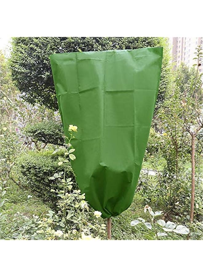 Heavy Duty Plant Cover Warm Worth Frost Protection Bag/Blanket/Jacket,Shrubs Trees from Being Damaged,Bad Weather Pests for Season Extension Frost Protection,60gsm,2-Pack