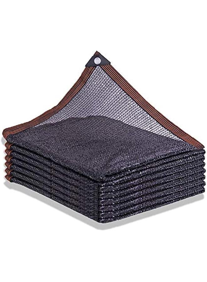 10x13ft Sun Shade Cloth, Sunblock Black Greenhouse Shade Net, Sunblock Shade with Grommets, Sun Netting for Patio, Outdoor Shading Net, Heavy Duty Mesh Shade Net, for Garden Plants