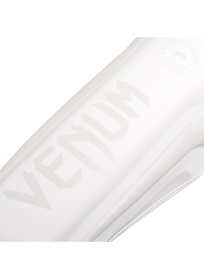 Elite Standup Shin Guards White/White