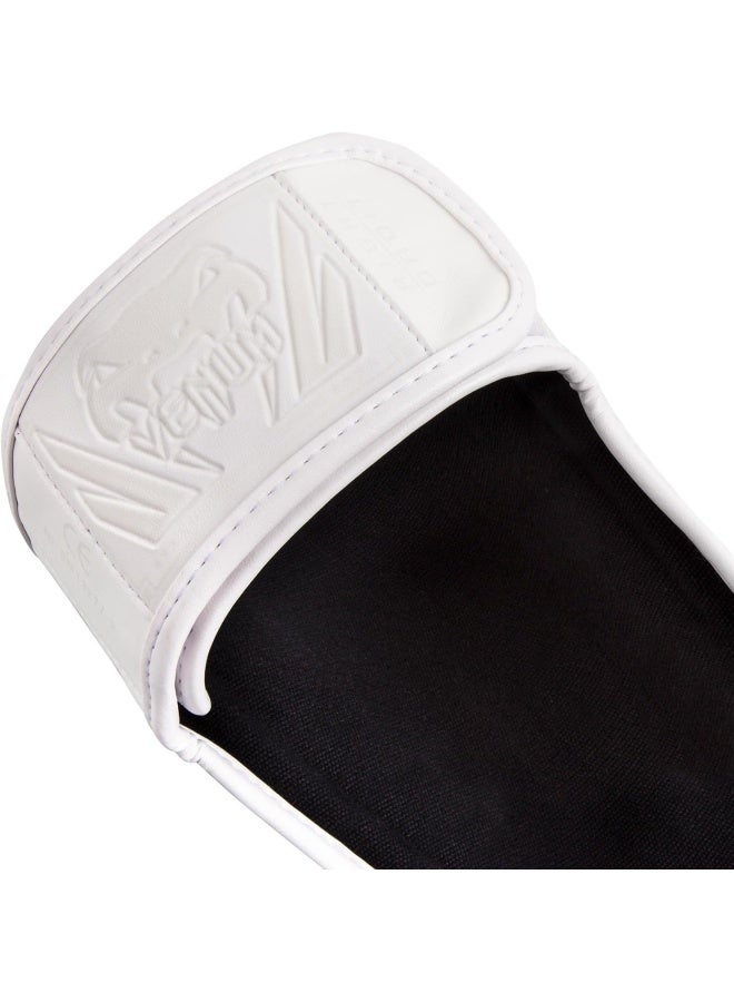 Elite Standup Shin Guards White/White